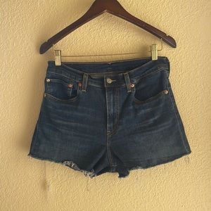 Levi’s high rise shorts